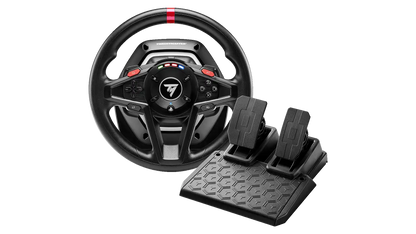 Thrustmaster T128-P SimTask Pack - Pour PS5, PS4 et PC - Pack T128 avec pédalier et support de volant