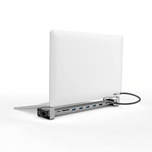 Hama 9in1-USB-C-dockingstation voor 4x USB-A, USB-C, HDMIO, LAN, SD, microSD