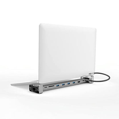 Hama 9in1-USB-C-dockingstation voor 4x USB-A, USB-C, HDMIO, LAN, SD, microSD