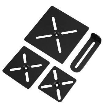 Hama 49594 Pied pour Haut-Parleur Rigide Distance Sol/Plafond (Max.): 12.3 cm Noir 1 Paire(s)