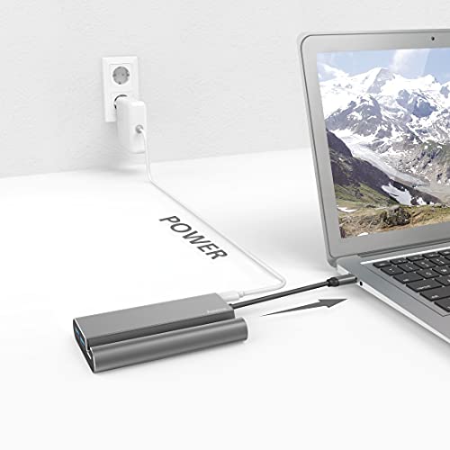 Hama 7in1-USB-C--dockingstation voor 3x USB-A 3.1, HDMIO, VGA, LAN, USB-C (PD)