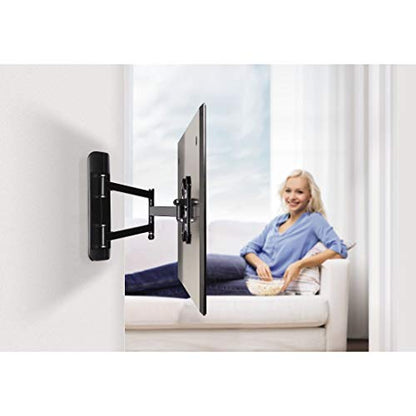 Hama TV-muurbeugel Premium volledig beweegbaar 1 arm VESA 200 x200 zwart/zilver