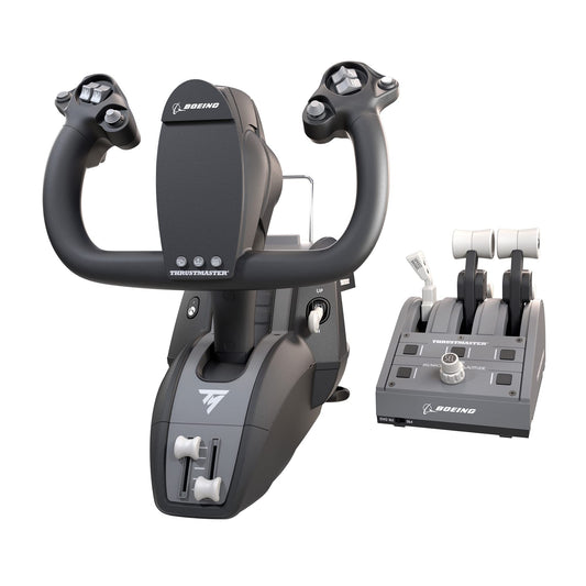 Thrustmaster TCA Yoke Pack Boeing Edition - Système de contrôle de vol - Avec palonnier et quadrant - Pour PC et Xbox Series X|S